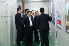 宜春市电子信息产业链招商小分队莅临济南天浩航空运输有限公司参观调研